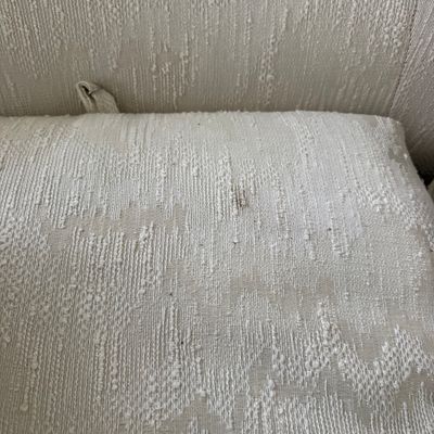 Two Piece Cream Sectional Sofa (LR-BM)