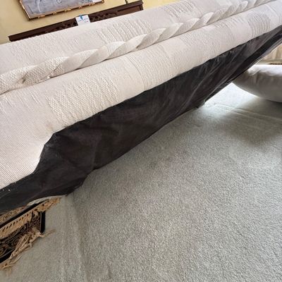 Cream Loveseat (LR-BM)