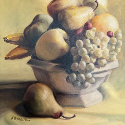 Original Still Life Oil Paintings by Peggy Batchelder (BR2-BM)