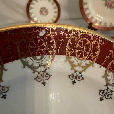 22KT Gold Accented Plates (LR-BM)