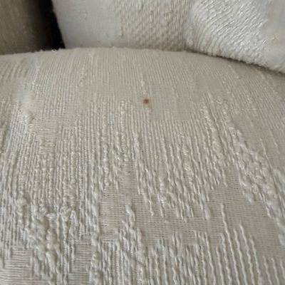 Two Piece Cream Sectional Sofa (LR-BM)