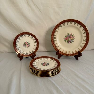 22KT Gold Accented Plates (LR-BM)