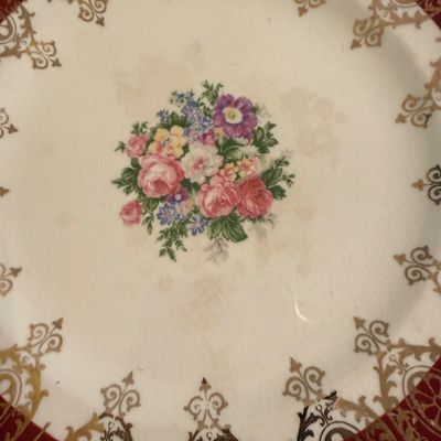 22KT Gold Accented Plates (LR-BM)