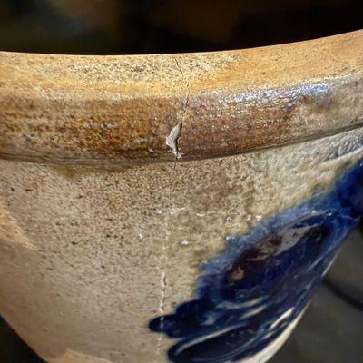 Two Stoneware Crocks (LR-BM)