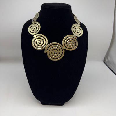 Bold Gold Statement Necklaces (ST-BM)