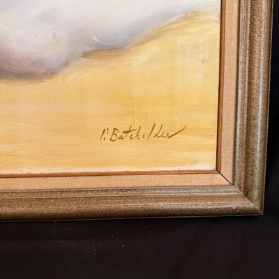 Two Framed Original Portraits by P. Batchelder (LR-BM)
