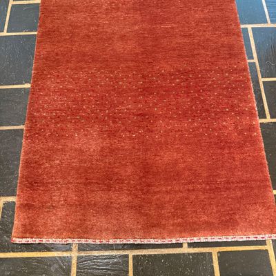 2’5” x 9’10” Rust Orange Runner Rug (E-BM)