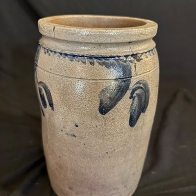 Two Stoneware Crocks (LR-BM)