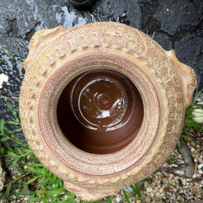 Thai Elephant Plant Pot & Various Terracotta Pots (DG-BM)