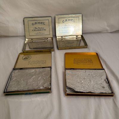 Vintage Cigarette and More Tins (LR-BM)