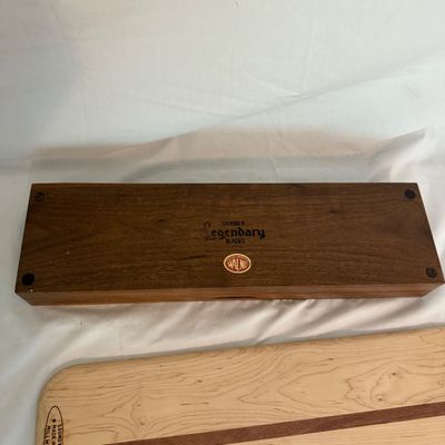 Case XX, Gerber and More Knives plus Soundview Millworks French Bread Board (BR2-BM)