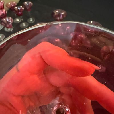 Cranberry Stemware (D-BM)