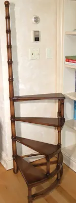 Spiral Library Ladder. 