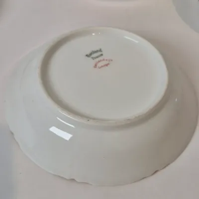 LOT 18D: Haviland Limoges Hand Painted Rose Pattern Porcelain Collection
