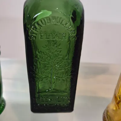 LOT 19D: Collection of Colorful Wheaton Glass Bottles