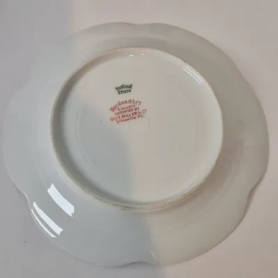 LOT 18D: Haviland Limoges Hand Painted Rose Pattern Porcelain Collection