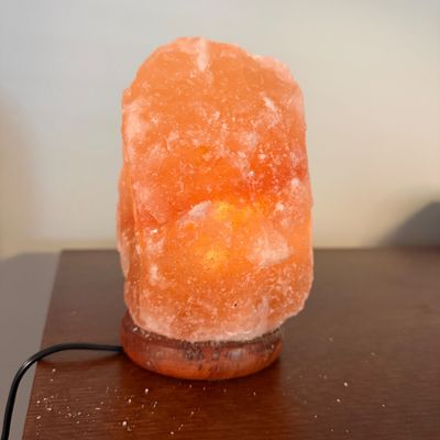 Pair of Himalayan Salt Lamps with Dimmer Switches (DR-MG)