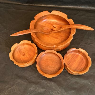 Wooden Bowls & Chargers (LR-MG)