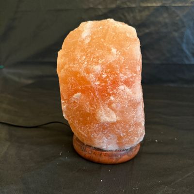 Pair of Himalayan Salt Lamps with Dimmer Switches (DR-MG)