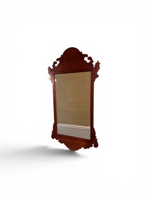 Wooden Framed Beveled Mirror (H-MG)