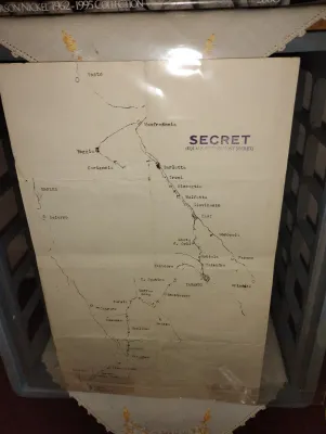 WWII British Secret Map