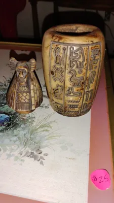 Hapy Egyptian Canopic Jar