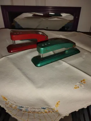 Pair of Vintage Swingline Cub Staplers
