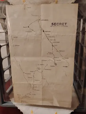 WWII British Secret Map
