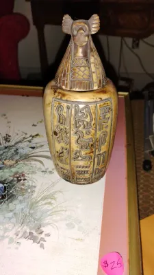 Hapy Egyptian Canopic Jar