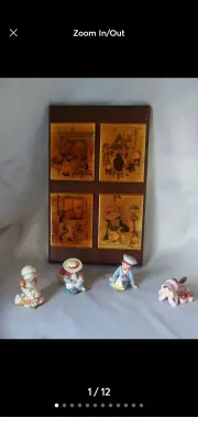 Holly Hobbie Figurines & Plaque