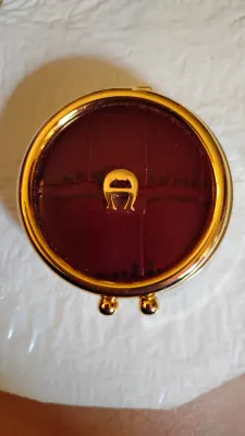 Etienne Aigner Designer Leather Pill Case