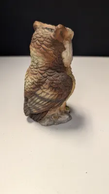 Vintage Lefton Owl Coin Bank Piggy Bank