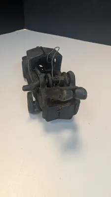 Vintage Cast Iron Model T Car 5" & Cast Iron Tow Truck Wrecker