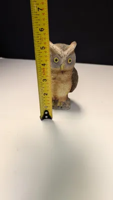 Vintage Lefton Owl Coin Bank Piggy Bank
