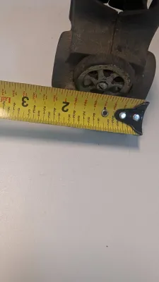 Vintage Cast Iron Model T Car 5" & Cast Iron Tow Truck Wrecker