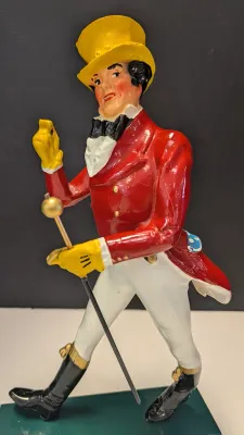 Johnnie Walker Figure Whisky Vintage Advertising Bar-ware Display