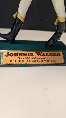 Johnnie Walker Figure Whisky Vintage Advertising Bar-ware Display