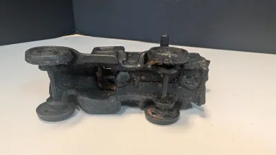 Vintage Cast Iron Model T Car 5" & Cast Iron Tow Truck Wrecker