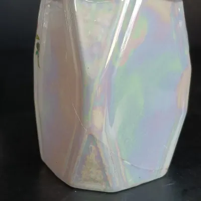 LOT 140: German Made Lustre Ceramic Kitchen Canisters
