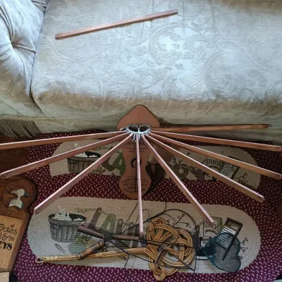 LOT 151: Primitive-Style Laundry Collection