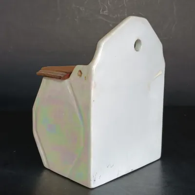 LOT 140: German Made Lustre Ceramic Kitchen Canisters