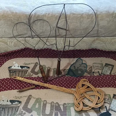 LOT 151: Primitive-Style Laundry Collection