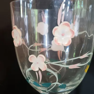 LOT 256: Garden Party Collection - Rose of England Mugs, Enameled Wine Glasses, Grace Tea Ware Mugs & More