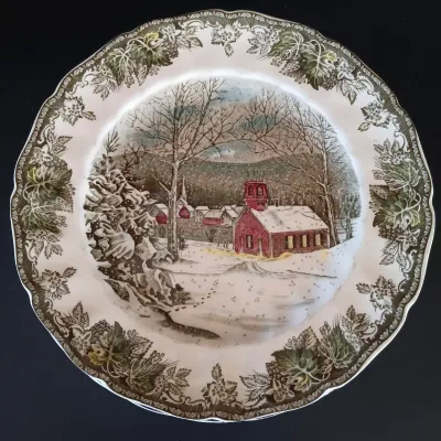 LOT 258: Johnson Brothers England 'The Friendly Village' China Collection