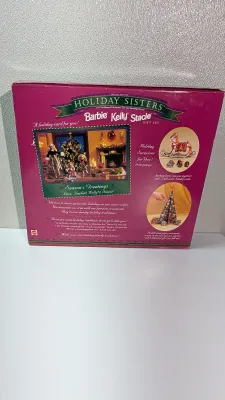 Sale Photo Thumbnail #493: The Barbie Holiday Sisters collection features various iconic multi-doll gift sets released by Mattel in the late 1990s and early 2000s, grouping Barbie, Stacie, and Kelly together in festive Christmas attire
This classic release features the three sister