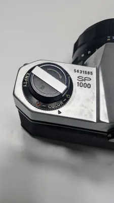 Sale Photo Thumbnail #373: Untested 

The Kodak Instamatic Reflex is a high-end single-lens reflex (SLR) camera manufactured in Germany by Kodak AG between 1968 and 1974. It represents Kodak's most advanced and sophisticated effort to cater to serious photographers using the 126 ca