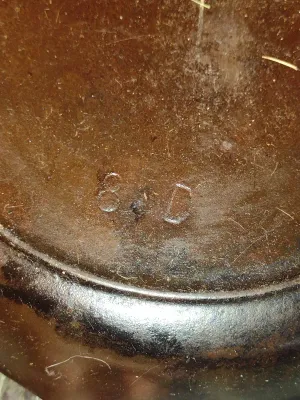 Pair of Cast Iron Skillets- One Lodge and One Unmarked