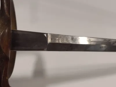 Antique 19th Century Gaylord Mfg Co (Chicopee, Mass) Military Officer's Sword with Sheath- Intricate Engraving on Blade (A)