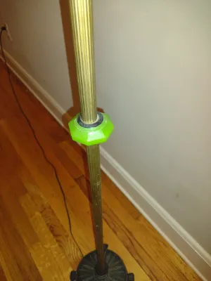 Metal Post Floor Lamp- Approx 55 1/4" Tall