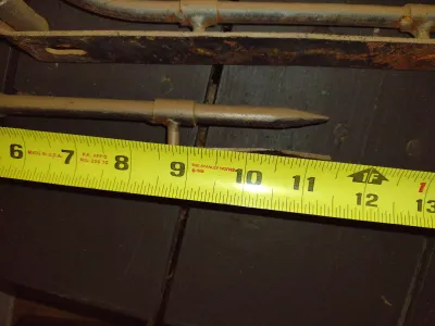 Two Pairs of Metal Architectural/Shelf Supports